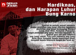 Hardiknas dan Harapan Luhur Bung Karno