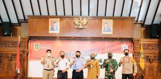 Bupati Klaten Hadiri Rakor Pembangunan Jalan Tol Solo-Yogyakarta