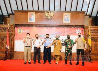 Bupati Klaten Hadiri Rakor Pembangunan Jalan Tol Solo-Yogyakarta