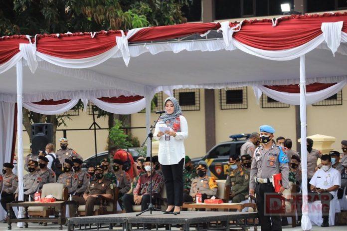 Bupati Klaten Pimpin Apel Gelar Pasukan Operasi Ketupat Candi 2021