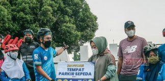 Bupati Purbalingga Terima Bantuan Tempat Parkir Sepeda dari PFB