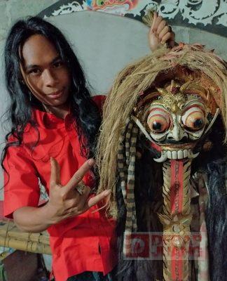 CKJ Diha: Karya Topeng ini Wujud Kecintaan Saya Terhadap Budaya