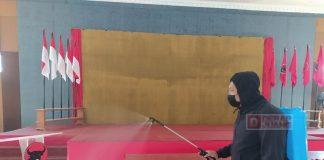 Cegah Penyebaran Covid-19, Komunitas Juang Boyolali Lakukan Penyemprotan Disinfektan