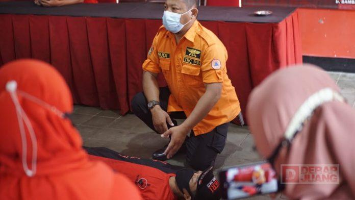 DPC PDI Perjuangan Banyumas Gelar Latihan Tanggap Bencana Bersama BPBD Banyumas