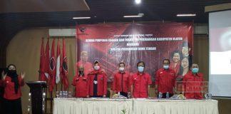 DPC PDI Perjuangan Kabupaten Klaten Gelar Rapat Konsolidasi Internal Partai