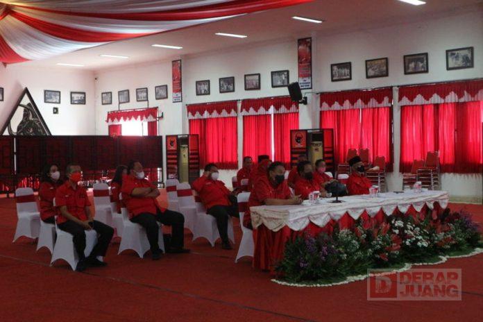 DPD PDI Perjuangan Jawa Tengah Ikuti Halal Bi Halal DPP Partai Secara Virtual