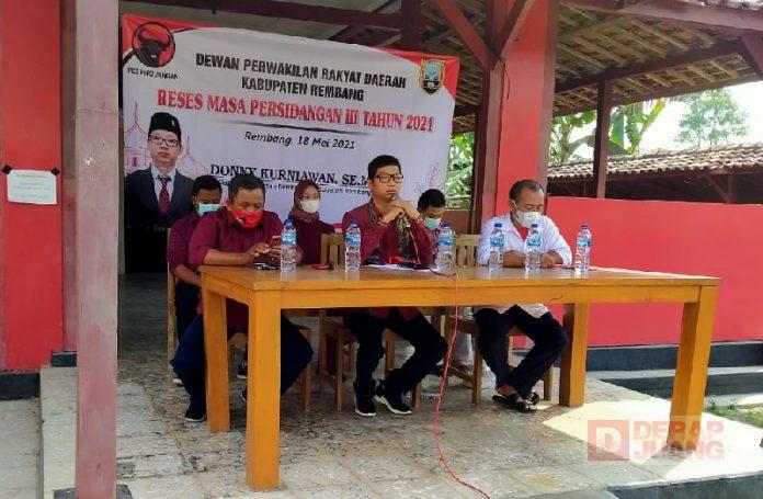 Donny Kurniawan Gelar Reses serta Halal Bihalal
