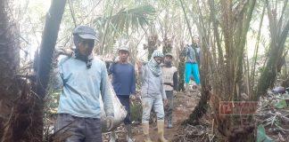 Gotongroyong PAC PDI Perjuangan Karangkobar Bersama Masyarakat Bangun Saluran Irigasi