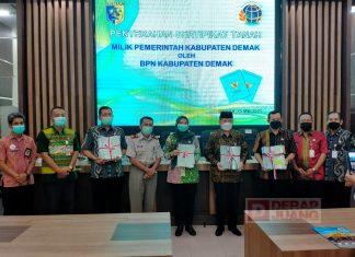 Hari Pertama Kerja, Mbak Eisti Tancap Gas Terima 154 Aset Bidang Tanah