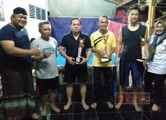 Jalin Silaturahmi, Ketua Fraksi PDI Perjuangan Banjarnegara Selenggarakan Turnamen Tenis Meja