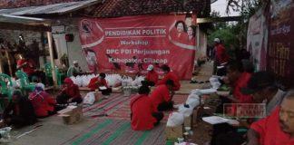 Jelang Lebaran, PAC PDI Perjuangan Sidareja Selenggarakan Konsolidasi