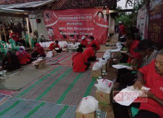 Jelang Lebaran, PAC PDI Perjuangan Sidareja Selenggarakan Konsolidasi