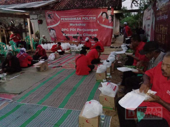 Jelang Lebaran, PAC PDI Perjuangan Sidareja Selenggarakan Konsolidasi