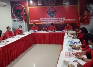 Jelang Rakercab dan Bulan Bung Karno, DPC PDI Perjuangan Pemalang Gelar Rapat Pleno
