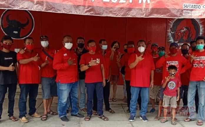 Kader Banteng Pati Gelorakan Semangat Gotong Royong