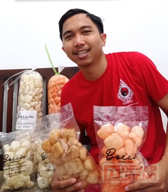 Kader Komunitas Juang Klaten Kembangkan Usaha Boecin Kerupuk