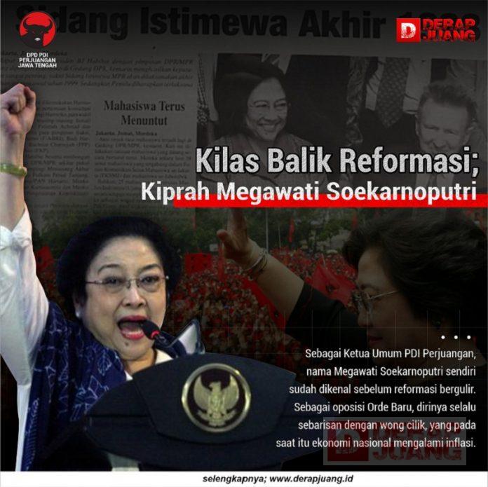 Kilas Balik; Reformasi Kiprah Megawati Soekarnoputri