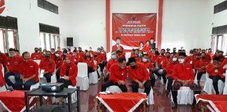 Kompak di Rakercab, Bupati dan Ketua DPRD Siap Merahkan Kabupaten Magelang