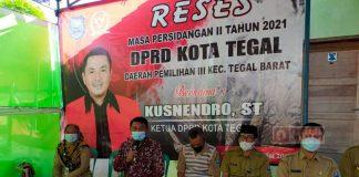 Kusnendro Gelar Reses di Kelurahan Debong Lor