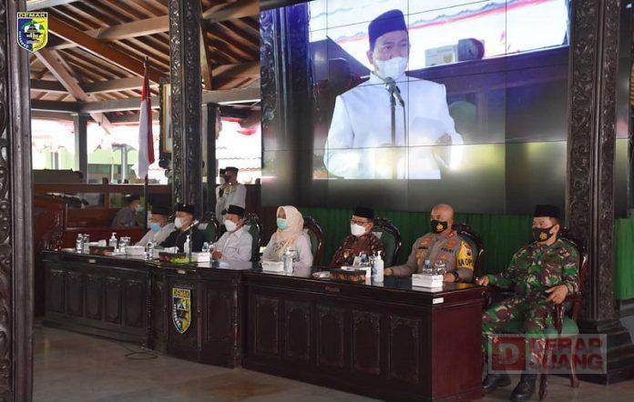 Lantik Ketua MUI, Mbak Eisti Tekankan Penguatan Sinergitas Bangun Demak