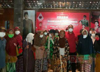 Mas Rere Berikan Bantuan pada Lansia dan Masyarakat Kurang Mampu