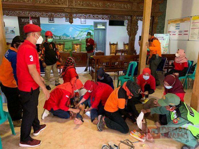 PDI Perjuangan Jepara Gelar Simulasi Tanggap Bencana (3)