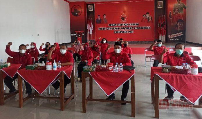 PDI Perjuangan Pati Semarakkan Webinar bersama Puan Maharani
