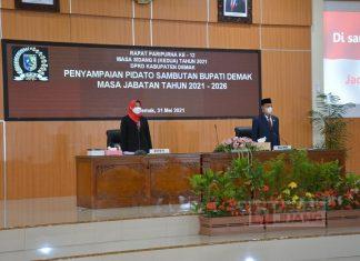 Paripurna Perdana, Mbak Eisti Tekankan Sinergitas dan Kolaborasi Eksekutif-Legislatif