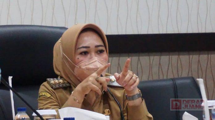 Pelaku UMKM Kebanjiran Pesanan, Bupati Tiwi Semoga Kedepan UMKM Kita Semakin Baik