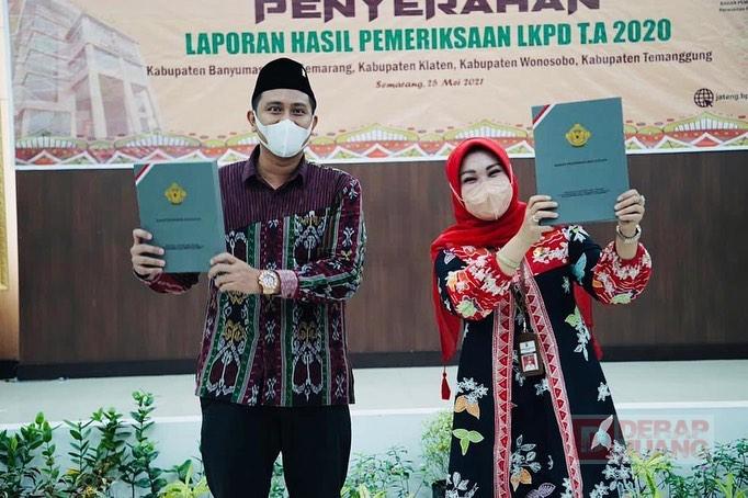 Pemerintah Kabupaten Klaten Kembali Raih Penghargaan WTP