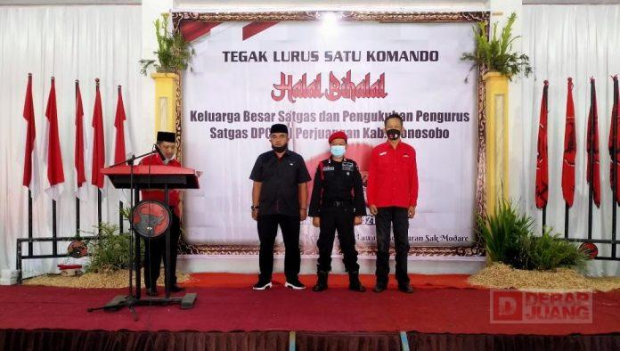 Pererat Tali Silaturahmi, Satgas PDI Perjuangan Wonosobo Gelar Halal Bi Halal