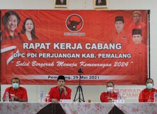 Perkuat Akar Rumput, DPC PDI Perjuangan Pemalang Paparkan 16 Rekomendasi di Rakercab