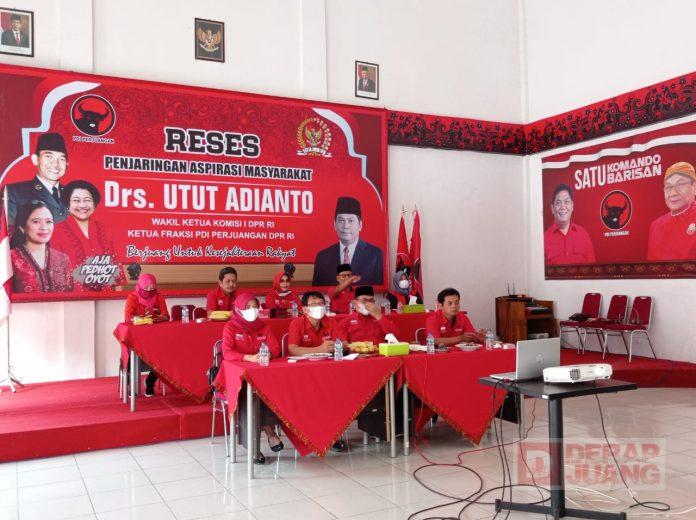 Perkuat Sinergi Partai, DPC PDI Perjuangan Kebumen Ikuti Halal Bi Halal Bersama Ketua Umum