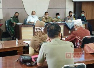 Pimpin Rakor Percepatan Penanganan Covid-19, Ngesti Minta Warga Patuhi Prokes