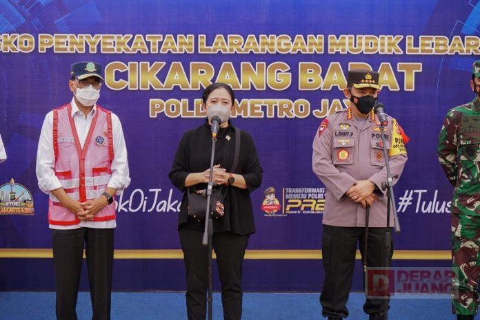 Puan Minta Pemda Tracing Pemudik yang Menerobos Penyekatan