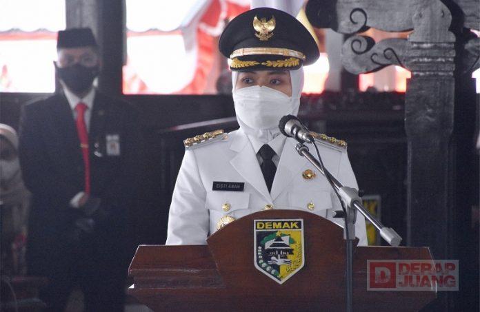Resmi Dilantik, Mbak Eisti Tegaskan Percepatan dan Efisiensi