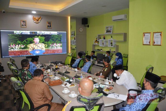 Slamet Ikuti Rakor bersama Presiden Joko Widodo
