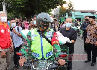 Slamet Kawal Langsung Distribusi Bansos di Demak