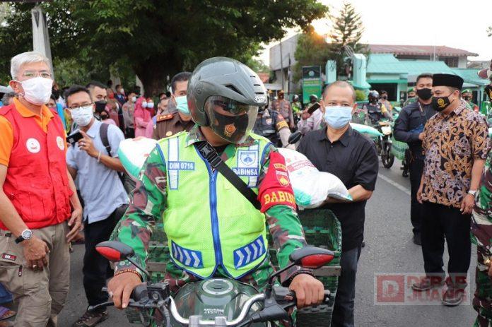 Slamet Kawal Langsung Distribusi Bansos di Demak