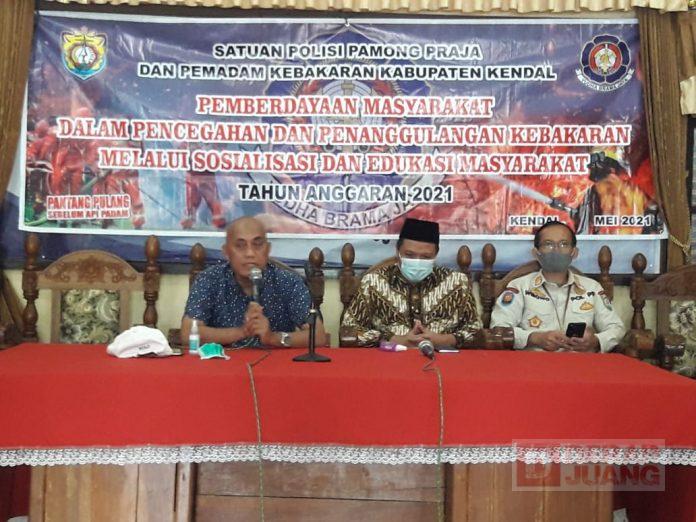 Sosialisasi Penanggulangan Kebakaran, H. Munawir Masyarakat Wajib Memahami