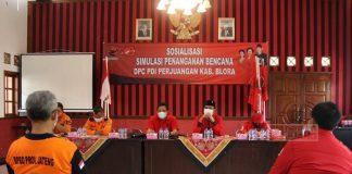 Sosialisasi Tanggap Bencana, DPC Partai Blora Serukan Kepekaan Kondisi Lingkungan