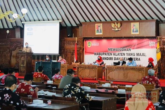 Sri Mulyani ASN di Kabupaten Klaten Harus Menjadi Pelopor Integritas, Berperilaku Jujur, Bebas dari Intervensi Politik dan Praktek KKN