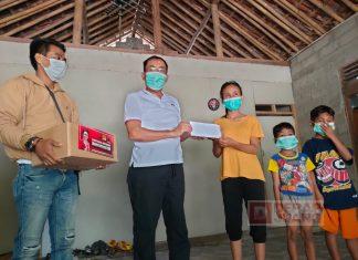 Komitmen Ketua DPRD Sragen Beri Santunan Keluarga Korban Kecelakaan