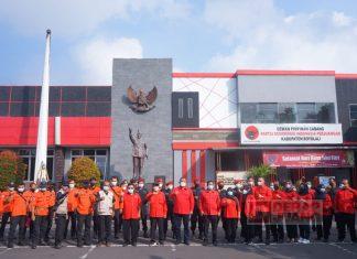 Tegak Lurus Instruksi Partai, PDI Perjuangan Boyolali Gelar Simulasi Tanggap Darurat Bencana