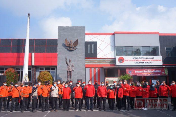 Tegak Lurus Instruksi Partai, PDI Perjuangan Boyolali Gelar Simulasi Tanggap Darurat Bencana