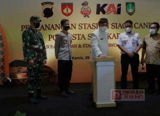 Teguh Prakosa Dukung Polres Surakarta Jadikan Stasiun Balapan Sebagai Stasiun Siaga Candi