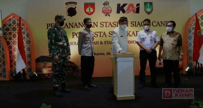 Teguh Prakosa Dukung Polres Surakarta Jadikan Stasiun Balapan Sebagai Stasiun Siaga Candi