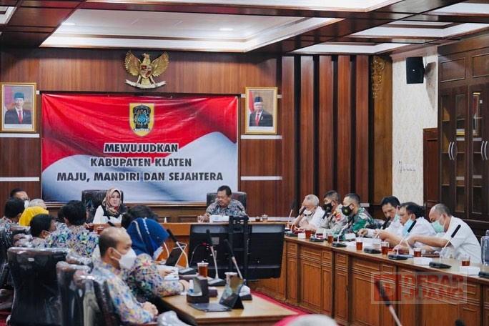 Terkait Revitalisasi Obyek Wisata Rowo Jombor, Bupati Klaten Gelar Rakor(2)