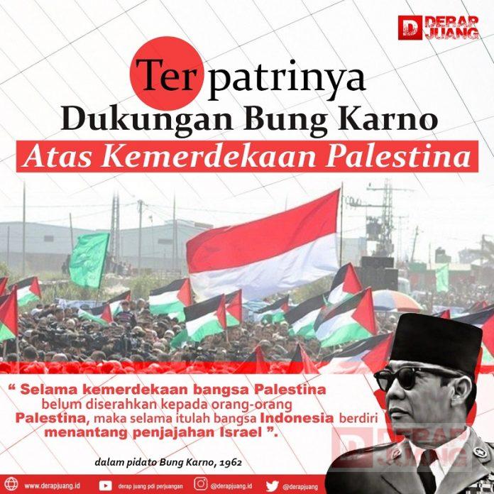 Terpatrinya Dukungan Bung Karno Atas Kemerdekaan Palestina