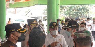 Tinjau Pasar Tradisional, Masan: Prokes Harus Tetap Diketatkan